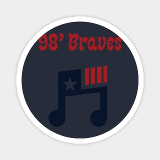 98’ braves Magnet